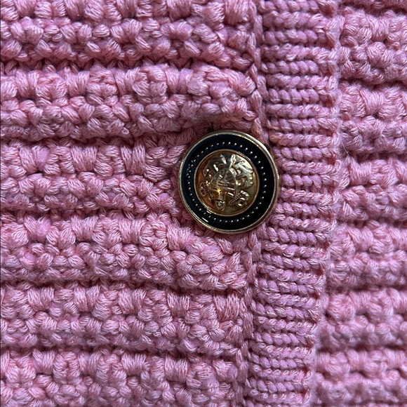 Storia Pink Textured Cardigan size small NWT - Picture 8 of 8